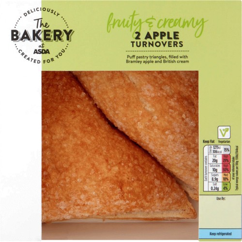 The BAKERY at ASDA 2 Apple Turnovers