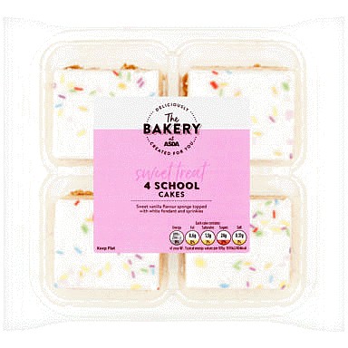 The BAKERY at ASDA The Bakery at 4 School Cakes
