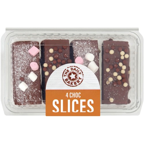 The Daily Bakery 4 Choc Slices