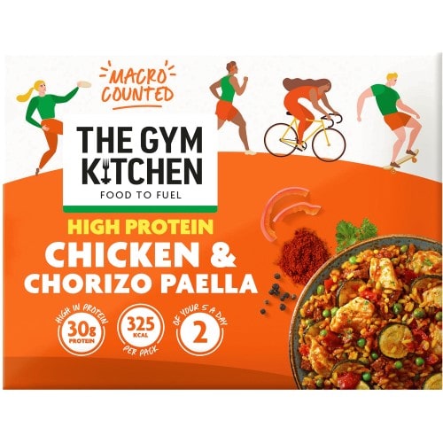 The Gym Kitchen Chicken & Chorizo Paella (400g)