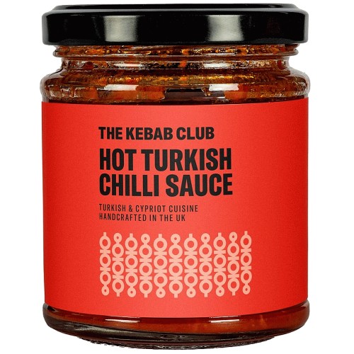 The Kebab Club Hot Turkish Chilli Sauce (175g)
