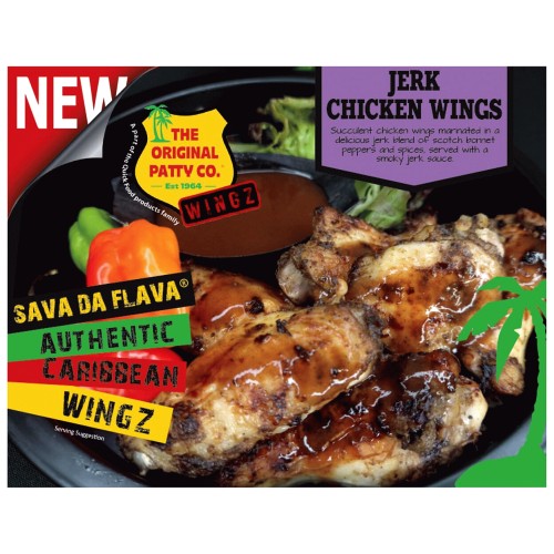 The Original Patty Co. Jerk Chicken Wings With Sauce