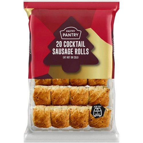 The Pastry Pantry 20 Cocktail Sausage Rolls