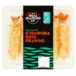 The Real Seafood Co.Tempura King Prawns (6 x 156g)