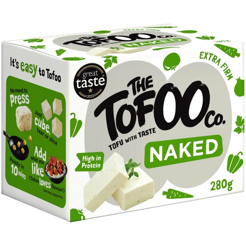 The Tofoo Co. Naked Organic Extra Firm Vegan Tofu (280g)