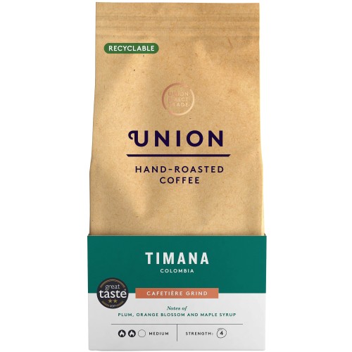 Timana Colombia Ground Coffee by Union Hand-Roasted (200g)