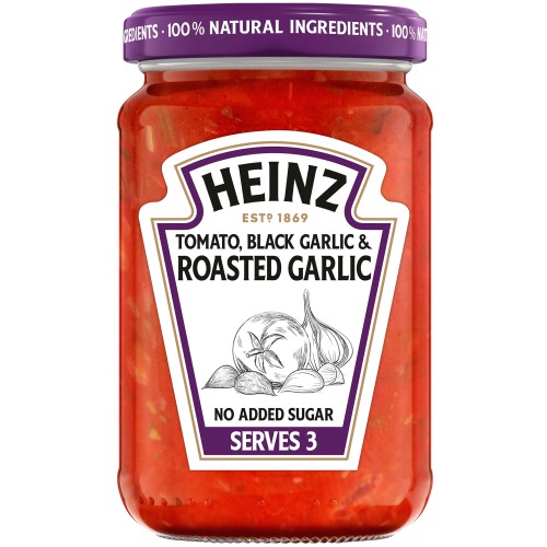 Tomato, Black Garlic & Roasted Garlic Pasta Sauce (350g)