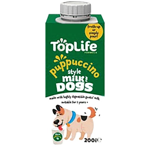 Toplife Puppuccino Style Dog Milk (200ml)
