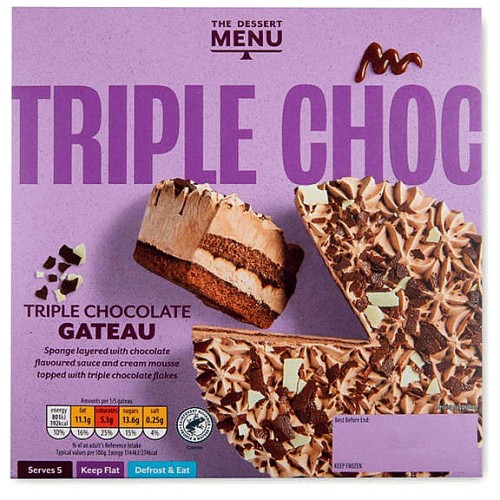 Triple Chocolate Gateau