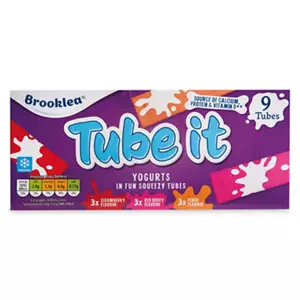 Tube It Assorted Yogurts 9 Pack