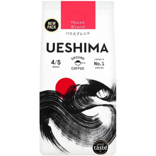 Ueshima House Blend Ground Coffee (200g)
