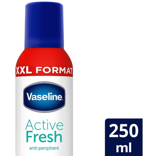 Vaseline Active Fresh Anti-Perspirant Deodorant Spray Aerosol (250ml)