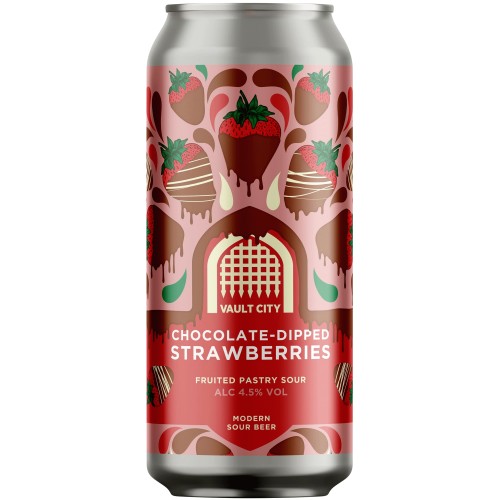 Vault City Chocolate Dipped Strawberries (440ml)