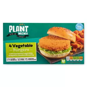 Vegetable Burgers 4 Pack