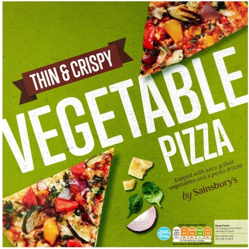 Vegetable Pizza (390g)