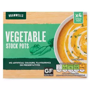 Vegetable Stock Pots 4 Pack