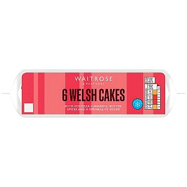 Waitrose All Butter Welsh Cakes (6)