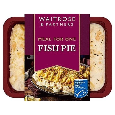 Waitrose Classics Fish Pie for 1 (400g)