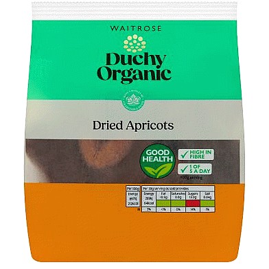 Waitrose Duchy Organic Dried Apricots (250g)