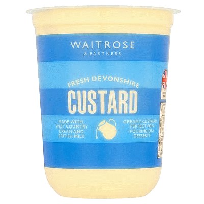 Waitrose Fresh Custard (500g)