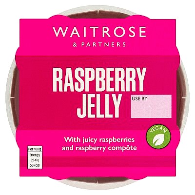 Waitrose Raspberry Jelly (175g)