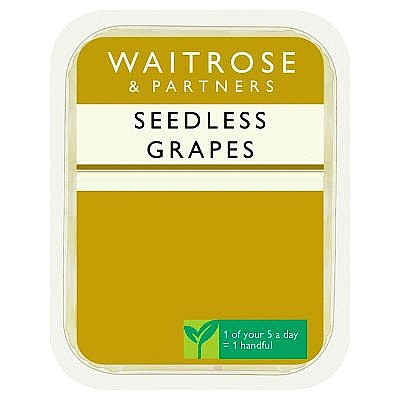 Waitrose Seedless Grapes (170g)
