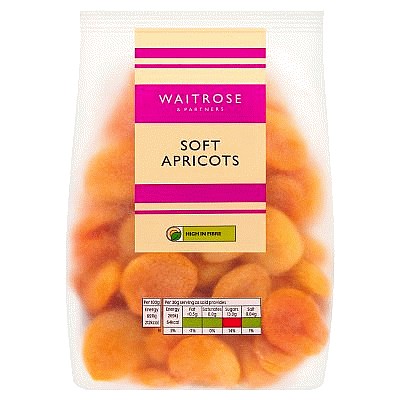 Waitrose Soft Apricots (500g)