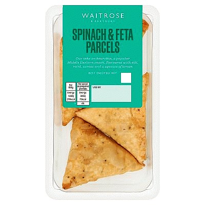 Waitrose Spinach & Feta Parcels (112g)
