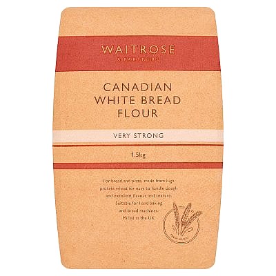Waitrose White Canadian Bread Flour (1.5kg)