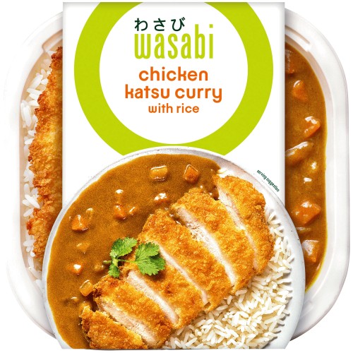 Wasabi Chicken Katsu Curry with Rice (450g)
