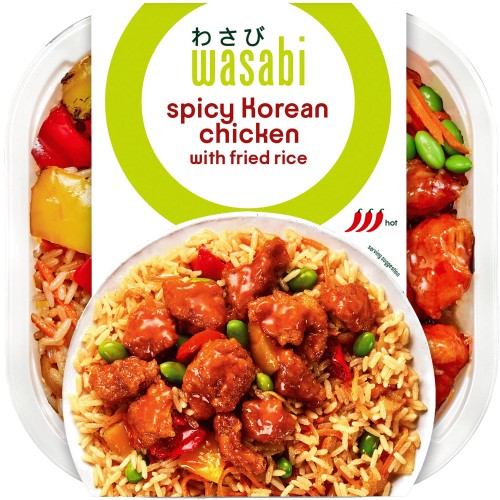 Wasabi Spicy Korean Chicken & Fried Rice (400g)