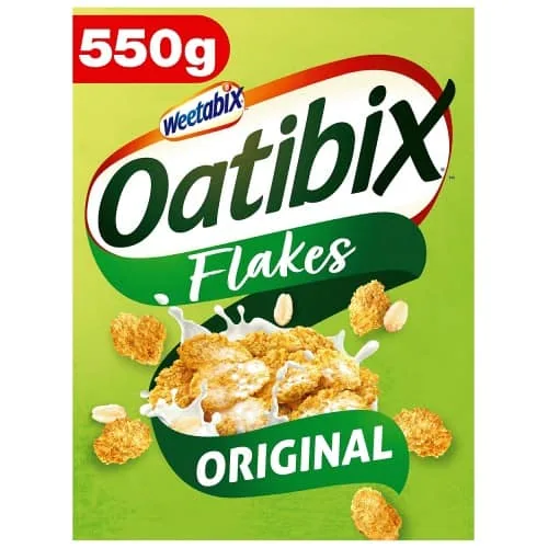 Weetabix Oatibix Flakes Golden Oat Cereal (550g)