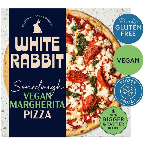 White Rabbit Gluten Free Sourdough Vegan Margherita Pizza (315g)