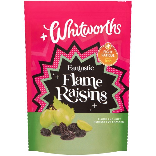 Whitworths Jumbo Flame Snacking Raisins (300g)