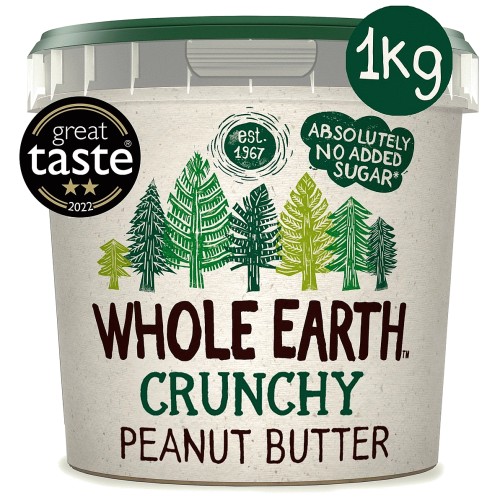 Whole Earth Crunchy Peanut Butter (1kg)