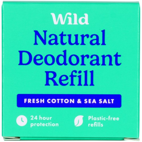 Wild Fresh Cotton & Sea Salt Deo Refill (40g)