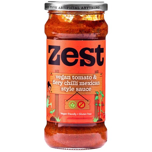 Zest Tomato & Fiery Chilli Pasta Sauce