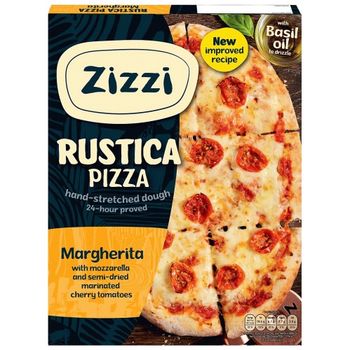 Zizzi's Rustica Margherita Classic Pizza