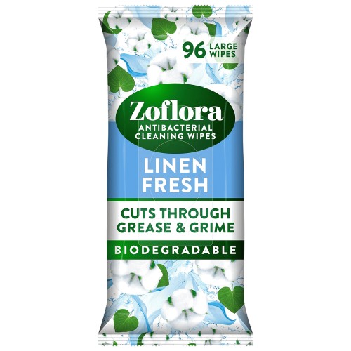 Zoflora Mp Wipes Linen Fresh (96)
