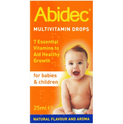 Abidec Multivitamin Drops for Babies & Children (25ml)
