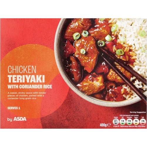 ASDA Chicken Teriyaki with Coriander Rice