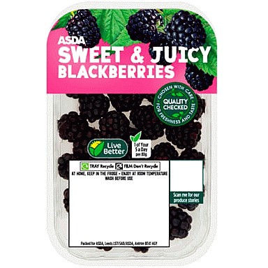 ASDA Sweet & Juicy Blackberries