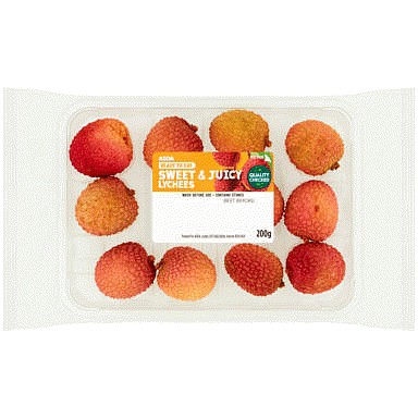 ASDA Sweet & Juicy Lychees (200g)