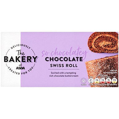 ASDA The Bakery Chocolate Swiss Roll