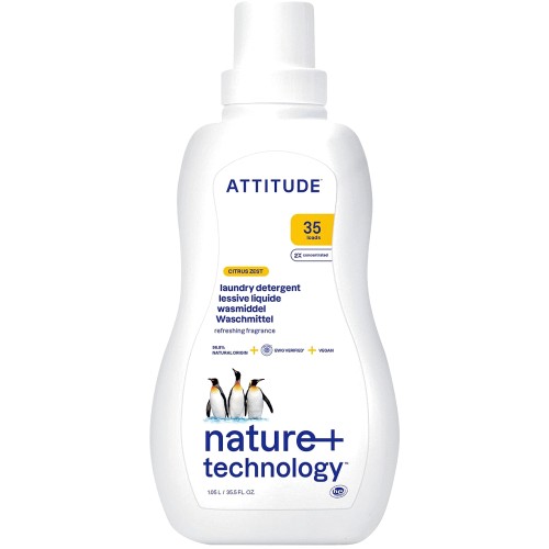 Attitude Laundry Detergent Citrus Zest 35 Loads (1.05 Litre)