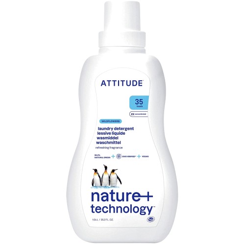 Attitude Laundry Detergent Wildflowers 35 Washes (1.05 Litre)