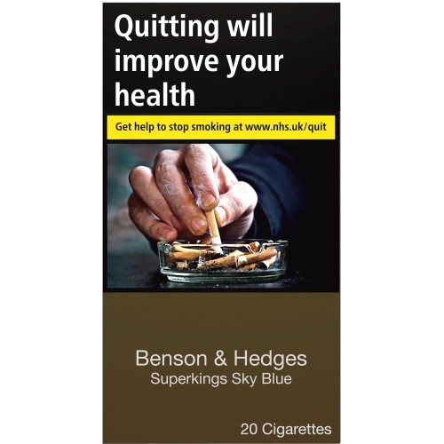 Benson & Hedges Superkings Sky Blue Cigarettes (20)