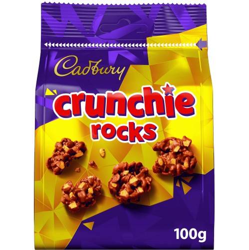 Cadbury Crunchie Rocks Chocolate Bag (100g)