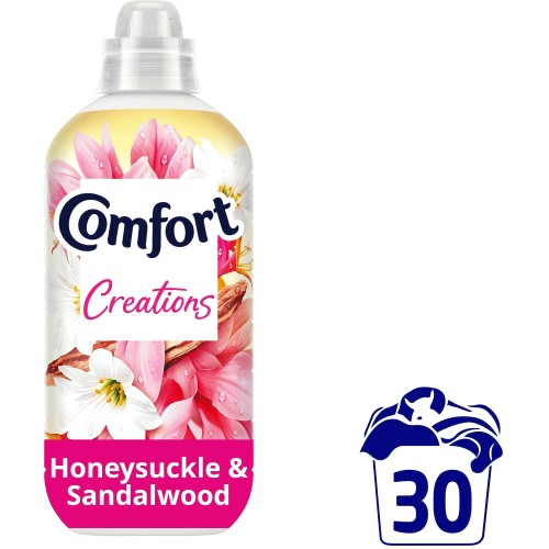 Comfort Creations Fabric Conditioner Honeysuckle & Sandalwood 30 Washes (900ml)