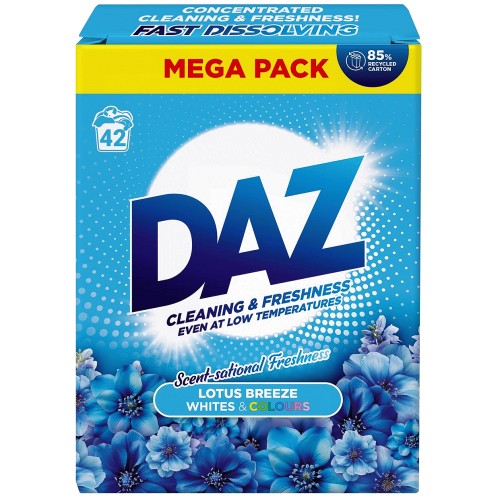 Daz Laundry Powder Lotus Breeze 42 Washes
